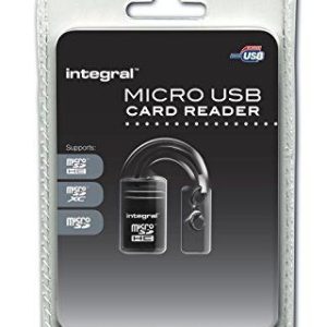 Atminties kortelės Integral  Micro SD Mini USB Cardreader INCRMSDMINIUSB
