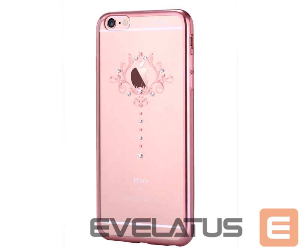 Nugarėlės dėklai Devia Apple iPhone 7 Plus Crystal Iris soft case Rose Gold