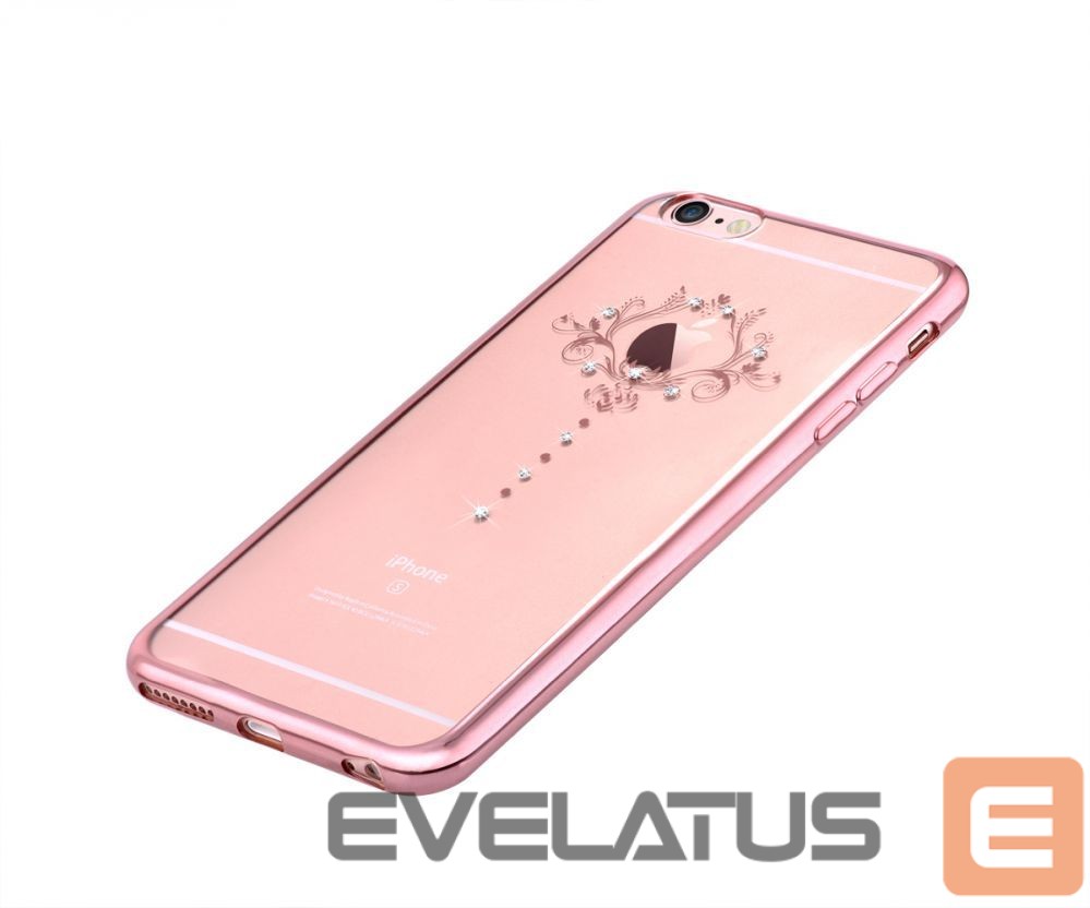 Nugarėlės dėklai Devia Apple iPhone 7 Plus Crystal Iris soft case Rose Gold