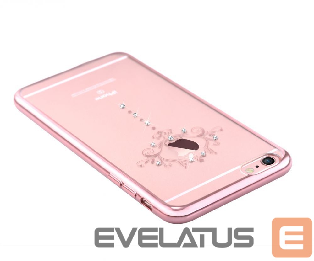 Nugarėlės dėklai Devia Apple iPhone 7 Plus Crystal Iris soft case Rose Gold