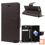 Knygos tipo dėklas dėklai Mercury Apple iPhone X/XS Bravo Diary Brown