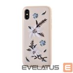 Nugarėlės dėklai Devia Apple iPhone X Flower Embroidery Case Jalam
