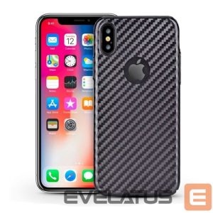 Nugarėlės dėklai Devia Apple iPhone X LINGER  Case Black