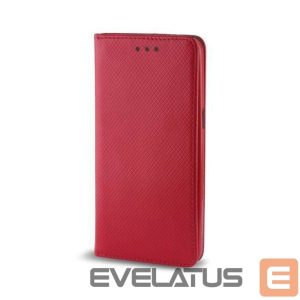 Knygos tipo dėklas dėklai GreenGo Xiaomi Redmi 4A Smart Magnet Red