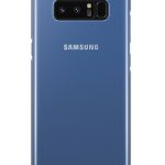 Nugarėlės dėklai Samsung - Clear Cover for N950 Note 8 Blue