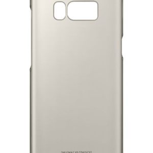 Nugarėlės dėklai Samsung  QG955CFE Clear Cover for Galalxy S8+ G955 Gold