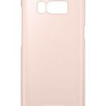 Nugarėlės dėklai Samsung  QG955CPE Clear Cover for Galaxy S8+ G955 Pink