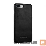 Nugarėlės dėklai Evelatus Apple iPhone 7 / 8 Plus Leather Case Vintage Black