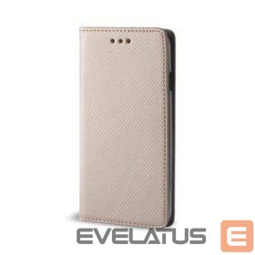 Knygos tipo dėklas dėklai GreenGo Nokia 5 Smart Magnet Gold