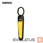 Kabelis Remax  Mini Atslēgu piekariņš Lightning uz USB Black Yellow