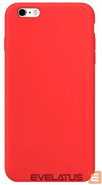 Nugarėlės dėklai Evelatus Apple iPhone 6/6s Nano Silicone Case Soft Touch TPU Red