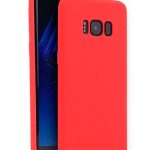 Nugarėlės dėklai Evelatus Samsung S8 Plus Nano Silicone Case Soft Touch TPU Red