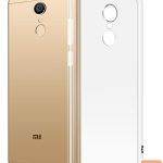 Nugarėlės dėklai Evelatus Xiaomi Redmi 5 Plus Clear Silicone Case 1.5mm TPU Transparent