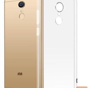 Nugarėlės dėklai Evelatus Xiaomi Redmi 5 Plus Clear Silicone Case 1.5mm TPU Transparent