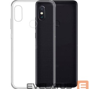 Nugarėlės dėklai Evelatus Xiaomi Redmi Note 5 Clear Silicone Case 1.5mm TPU Transparent