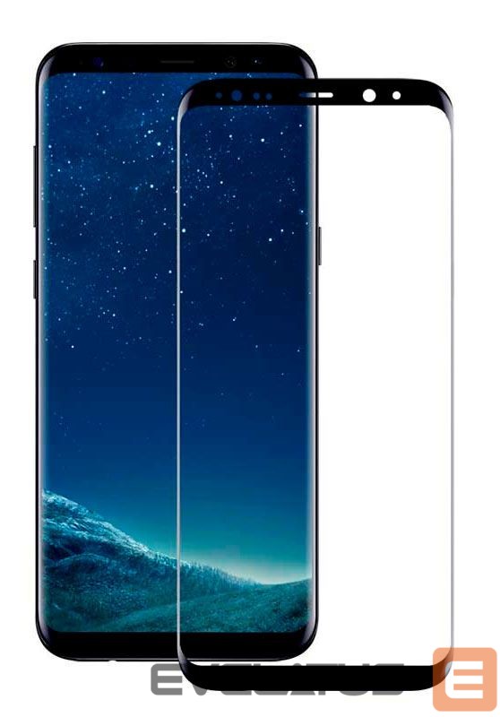 Apsauginiai stiklai Evelatus Samsung Galaxy S8 G950 2.5D Full Cover Japan Glue Glass Anti-Static