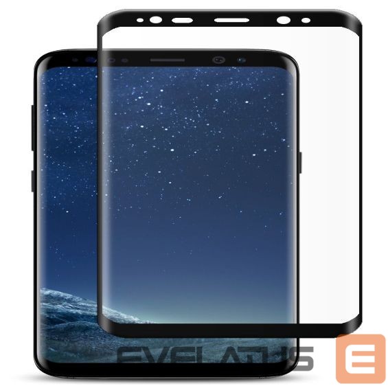 Apsauginiai stiklai Evelatus Samsung Galaxy S8 Plus G955 2.5D Full Cover Japan Glue Glass Anti-Static