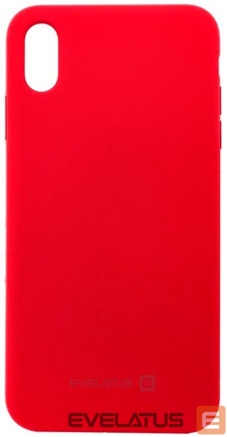 Nugarėlės dėklai Evelatus Apple iPhone XR Nano Silicone Case Soft Touch TPU Red