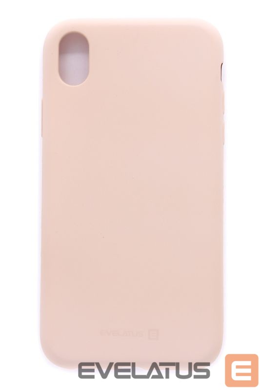 Nugarėlės dėklai Evelatus Apple iPhone XR Nano Silicone Case Soft Touch TPU Pink Sand