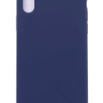 Nugarėlės dėklai Evelatus Apple iPhone Xs MAX Nano Silicone Case Soft Touch TPU Midnight Blue