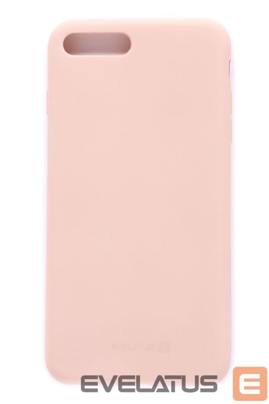 Nugarėlės dėklai Evelatus Apple iPhone 8 Plus/7 Plus Nano Silicone Case Soft Touch TPU Pink Sand