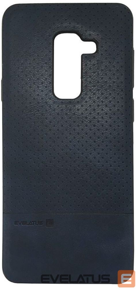 Nugarėlės dėklai Evelatus Samsung Galaxy A6 Plus 2018 TPU case 1 with metal plate (possible to use with magnet car holder) Blue