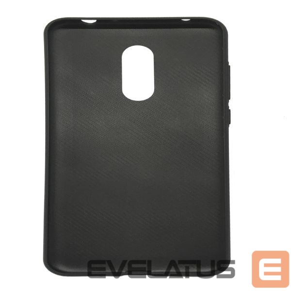 Nugarėlės dėklai Evelatus Xiaomi Redmi 5 Plus TPU case 2 with metal plate (possible to use with magnet car holder) Black