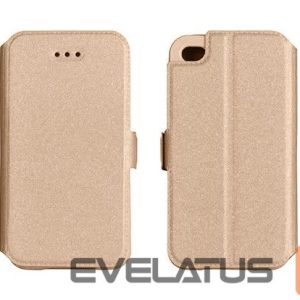 Knygos tipo dėklas dėklai GreenGo Xiaomi Pocophone F1 Book case Gold