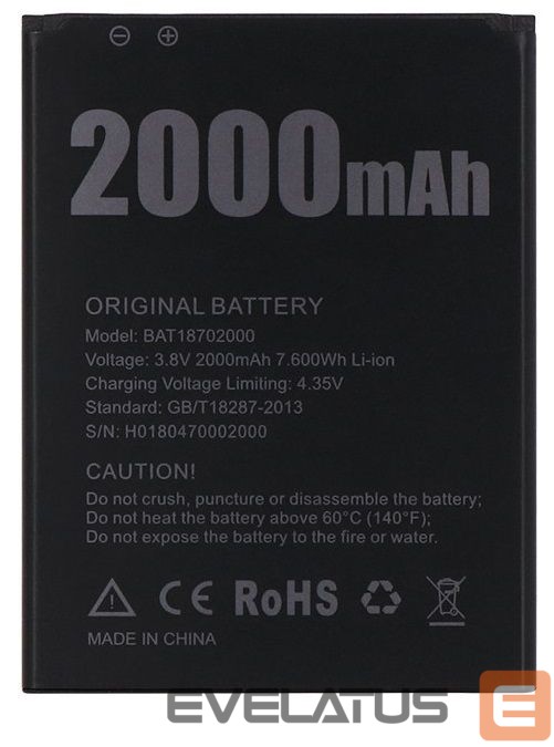 Akumuliatorius Doogee X50 Battery