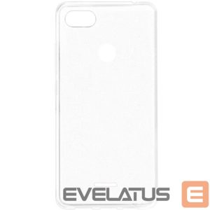 Nugarėlės dėklai Evelatus Xiaomi Redmi 6 Clear Silicone Case 1.5mm TPU Transparent