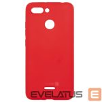 Nugarėlės dėklai Evelatus Xiaomi Redmi 6 Nano Silicone Case Soft Touch TPU Red