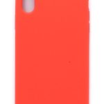 Nugarėlės dėklai Evelatus Apple iPhone Xs Max Premium Soft Touch Silicone Case Red