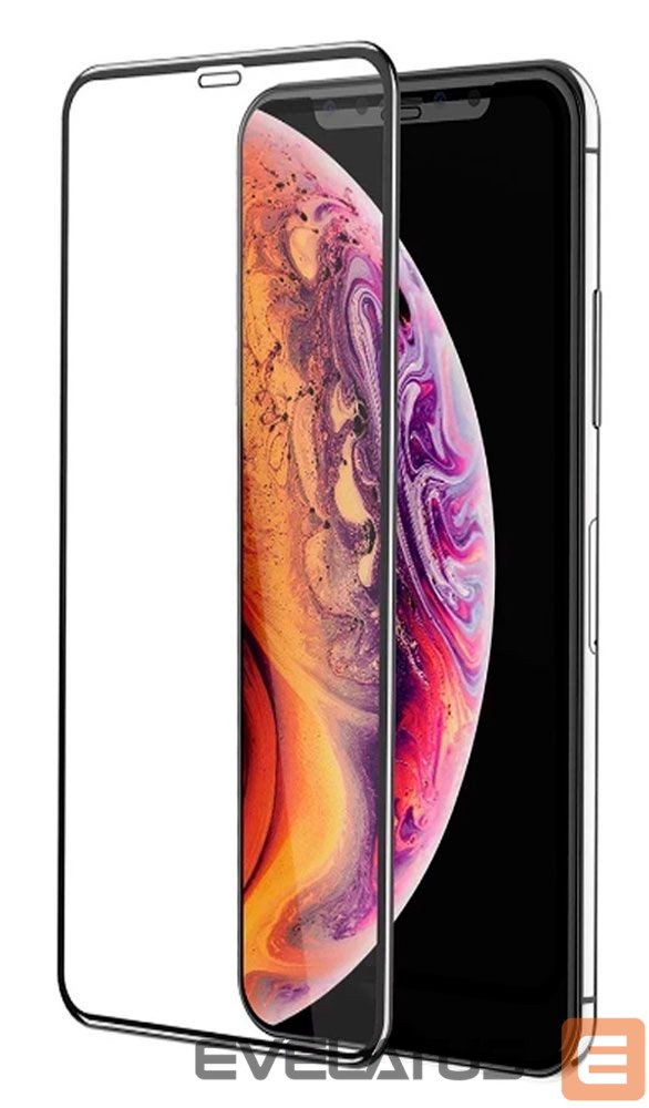 Apsauginiai stiklai iLike Apple iPhone X/Xs 3D Black without package