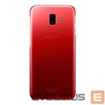 Nugarėlės dėklai Samsung  Galaxy J6 plus Gradation Cover EF-AJ610CREGWW Red