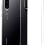 Nugarėlės dėklai Evelatus Huawei P30 Clear Silicone Case 1.5mm TPU Transparent