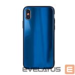 Nugarėlės dėklai GreenGo Huawei P30 Aurora Glass TPU case Dark Blue