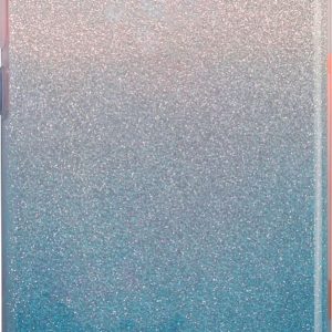 Nugarėlės dėklai iLike Huawei Y6 2018 Gradient Glitter 3in1 case Blue