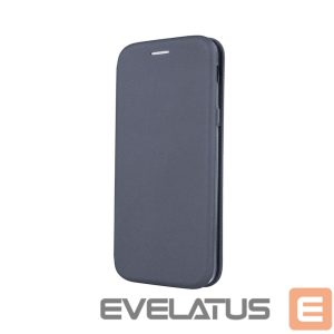 Knygos tipo dėklas dėklai iLike Apple iPhone XR Smart Viva case Gray