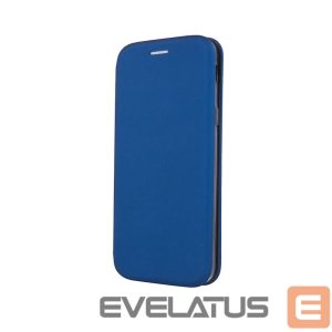 Knygos tipo dėklas dėklai iLike Apple iPhone XR Smart Viva case Navy Blue