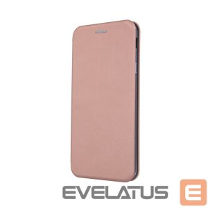 Knygos tipo dėklas dėklai iLike Apple iPhone XR Smart Viva case Rose Gold