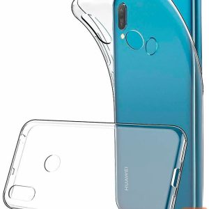 Nugarėlės dėklai Evelatus Huawei Y6 2019 Clear Silicone Case 1.5mm TPU Transparent