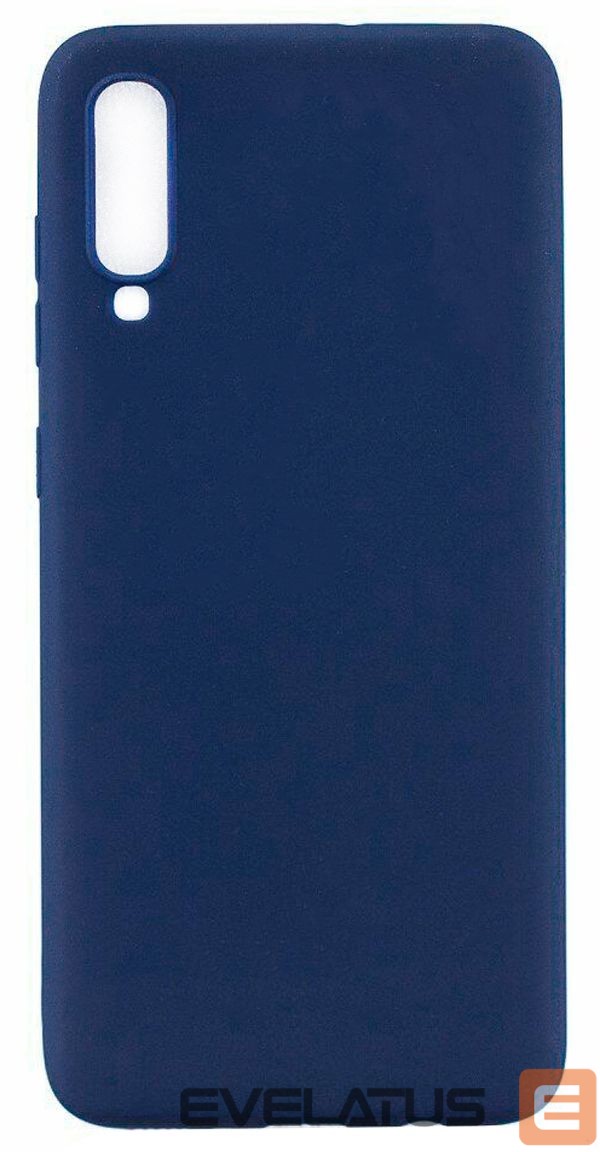 Nugarėlės dėklai Evelatus Samsung A70 Silicon Case Dark Blue