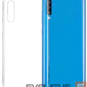 Nugarėlės dėklai Evelatus Samsung A70 Silicon Case Transparent