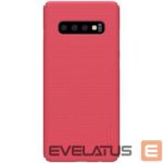 Nugarėlės dėklai Nillkin Samsung Galaxy S10 Super Frosted Back Cover Red