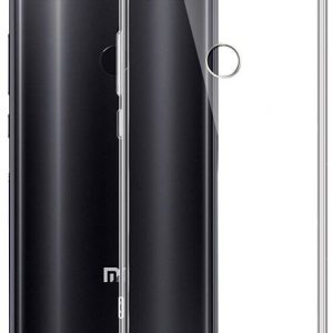 Nugarėlės dėklai iLike Xiaomi Mi 8 Lite Ultra Slim 0,5 mm TPU case Transparent