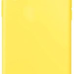 Nugarėlės dėklai Evelatus Apple iPhone XR Premium Soft Touch Silicone Case Light Yellow
