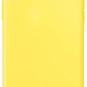 Nugarėlės dėklai Evelatus Apple iPhone XR Premium Soft Touch Silicone Case Light Yellow