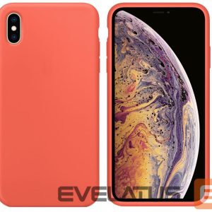 Nugarėlės dėklai Evelatus Apple iPhone Xs Soft Premium Soft Touch Silicone Case Nectarine