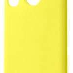 Nugarėlės dėklai Evelatus Huawei P30 Lite Premium Soft Touch Silicone Case Light Yellow