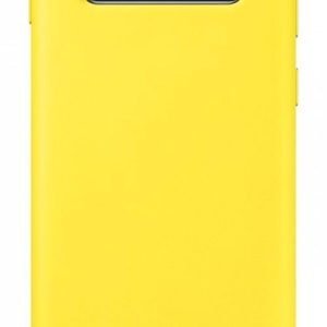 Nugarėlės dėklai Evelatus Samsung Galaxy S10e Premium Soft Touch Silicone Case Light Yellow